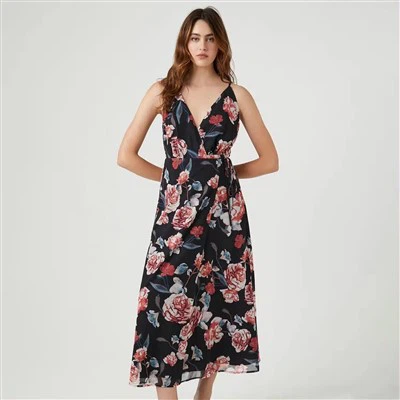 Rochie de lenjerie tipărită florală